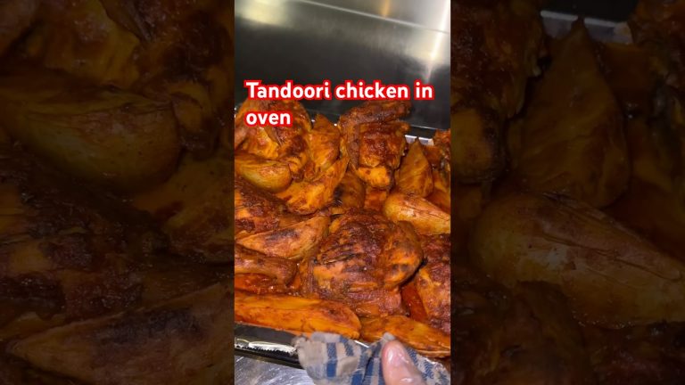 Tandoori chicken in oven !! Easy recipe #cookingshorts #youtubeshorts #shortsfeed