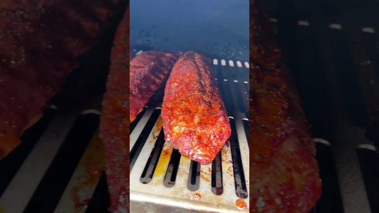 Texas Brisket & Honey Habanero Ribs! Real wood bbq! #bbq #chef #shorts
