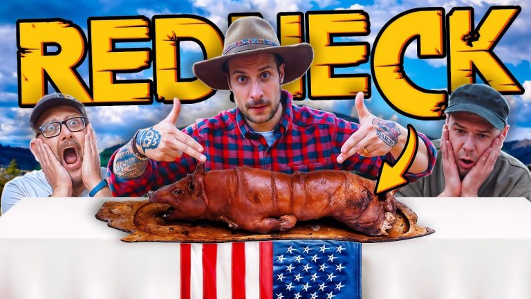 Gril na prase za 175 Kč?!? Pravé Redneck VAŘENÍ!