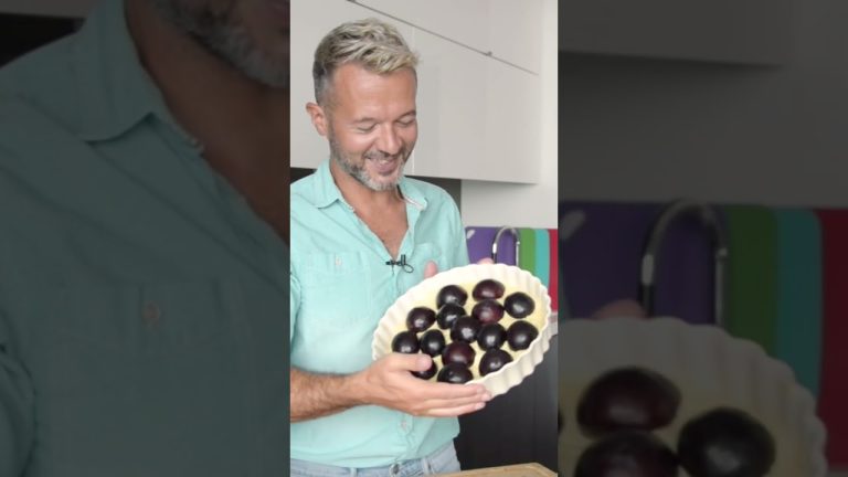 Легендарный СЛИВОВЫЙ ПИРОГ из газеты “The New York Times” #рецепты