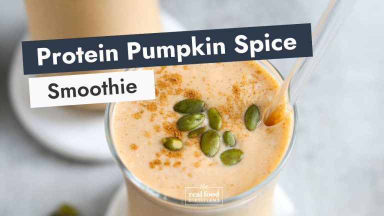 Protein Pumpkin Spice Smoothie