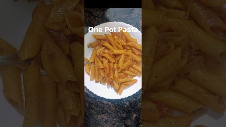 Pasta Recipe🥰 #shorts  #viral  #onepotpastarecipe #shortsfeed #ytshorts