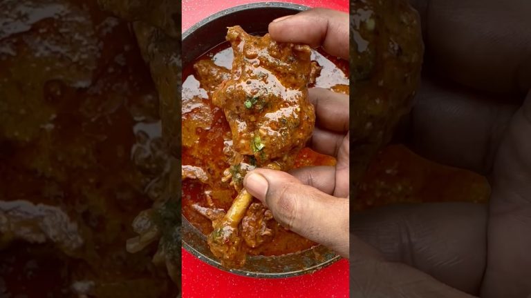 Bihari-Anna Chicken🍗Recipe in Description #shorts #youtubeshorts #chickencurry #chickencurryrecipe