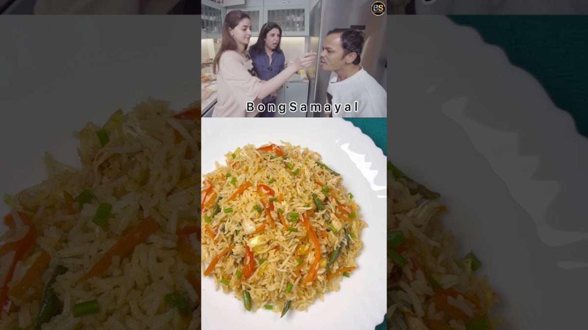 Farah Khan’s Special Chicken Fried Rice Recipe | #farahkhan #ananyapandey #shorts