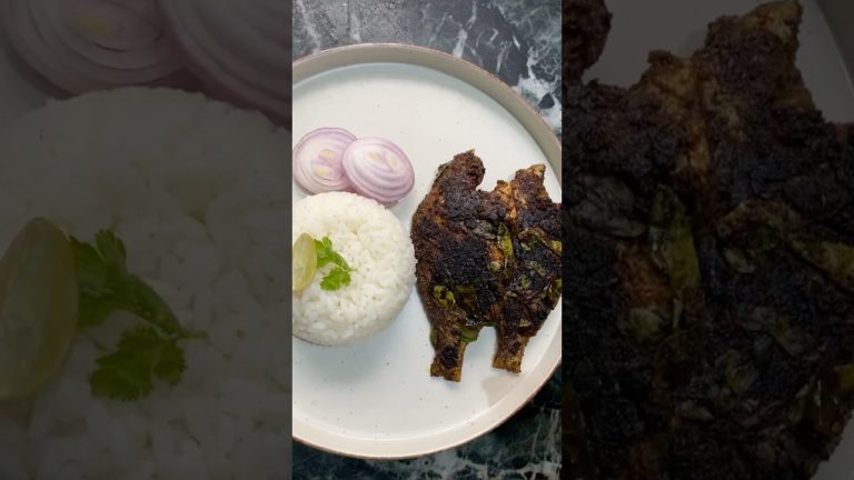 Masala fish fry 🤤#food #shortsfeed #cooking #fish #fry #masalafish #seafoodrecipes #nonvege #recipe