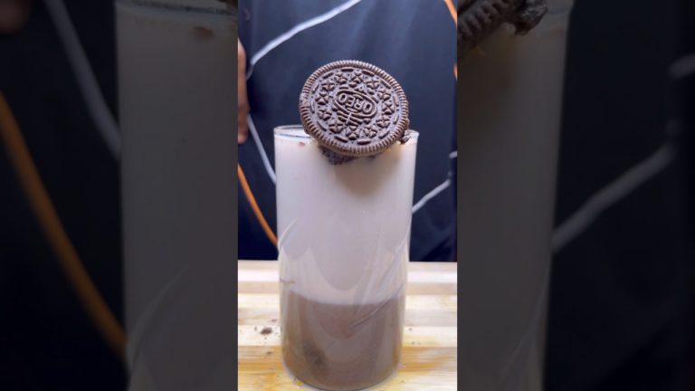 Oreo Milkshake / Oreo Milkshake without ice #shorts #youtubeshorts #oreomilkshake  #trending #viral