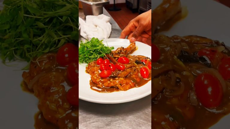 Pork Marsala – A Quick and Easy Dinner Recipe #shortsvideo