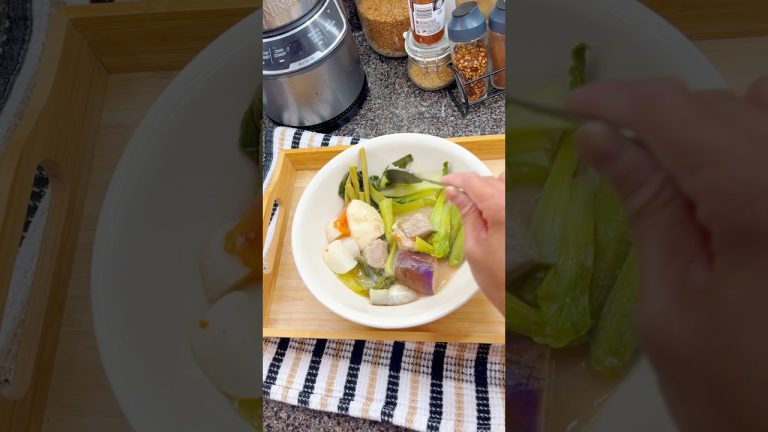 Part 2 | Pork Sinigang Soup with Fresh Tamarind – Authentic Filipino Recipe #sinigangsoup