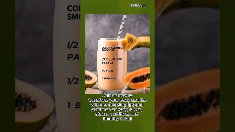 Colon cleanse smoothie recipes for weight loss | Best colon cleanse smoothie recipe #Shorts