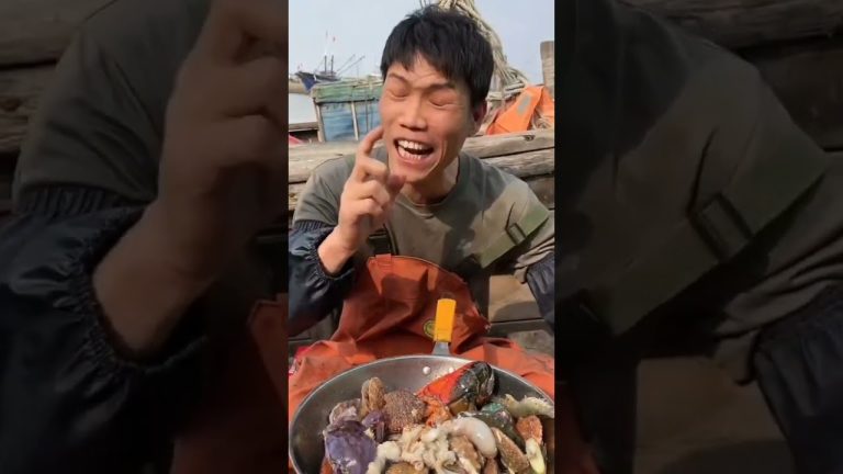 Fresh seafood #mukbang #seafood #food #foodyouwanttoeat #seafoodrecipes #delicious