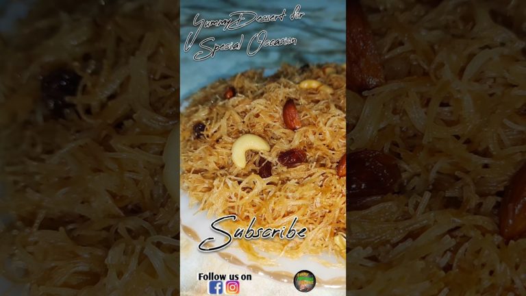 Semiya Recipe #semiyarecipe #vermicelli #dessert #shorts