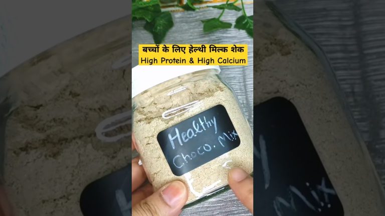 बच्चों के लिए हेल्थी मिल्क शेक | Fitness Coach Nitesh Soni's Protein Drink | Sattu Shake #shorts