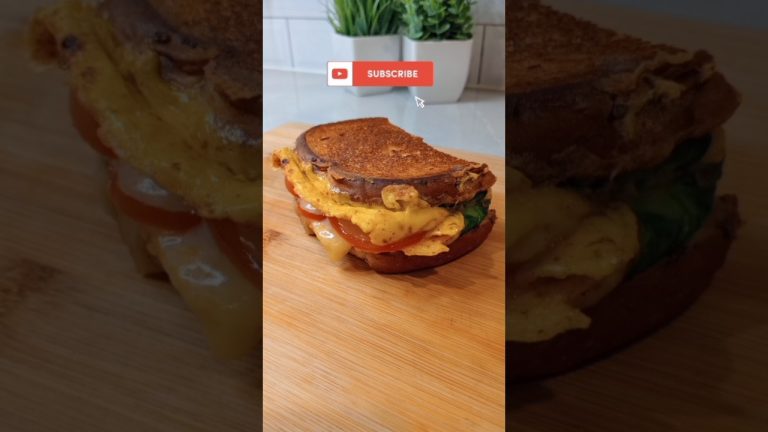 One Pan Egg Toast | Bread Omelette Recipe #food #foodie #youtubeshorts #shorts #breakfast #yummy