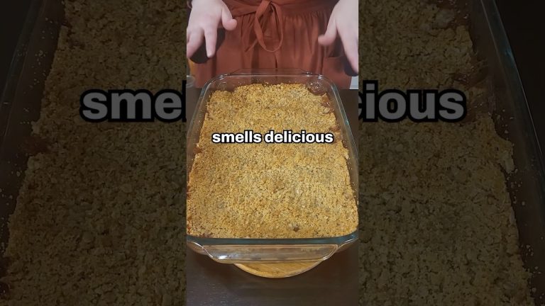 Most unbelievable apple crisp recipe 🤔
