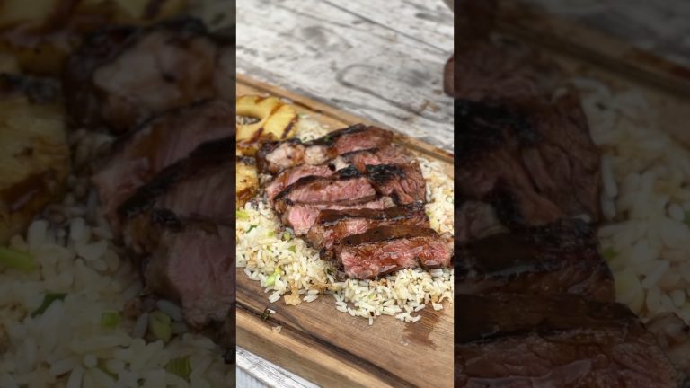 Hawaiian Style Argentine Ribeye 🤩🔥🥩