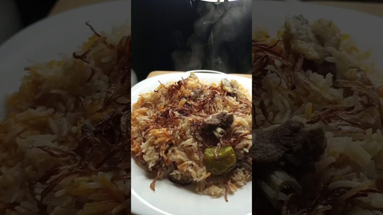 BEEF POLAO recipe #shorts #shortsfeed #viralvideo #hyderabadi