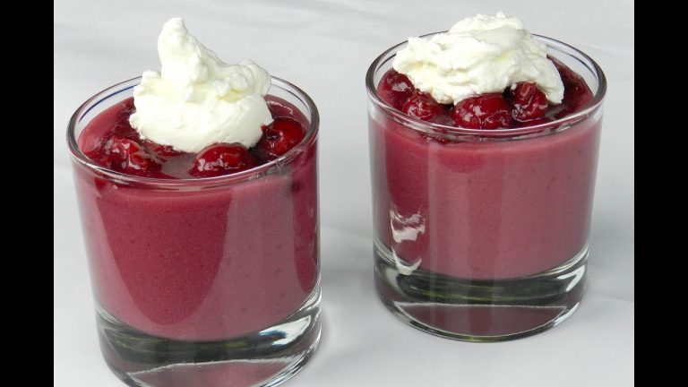 How To Make CHERRY PUDDING Beautiful Easy Dessert Recipe Video