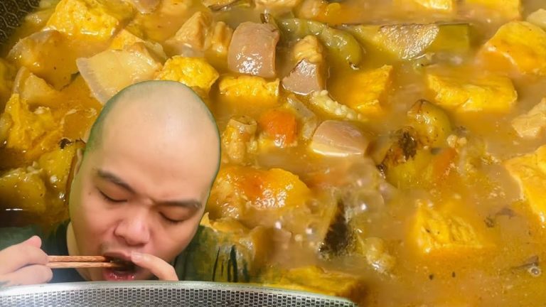 Pork Belly and Tofu Recipe | Cook and Eat Delicious With Bald Chef