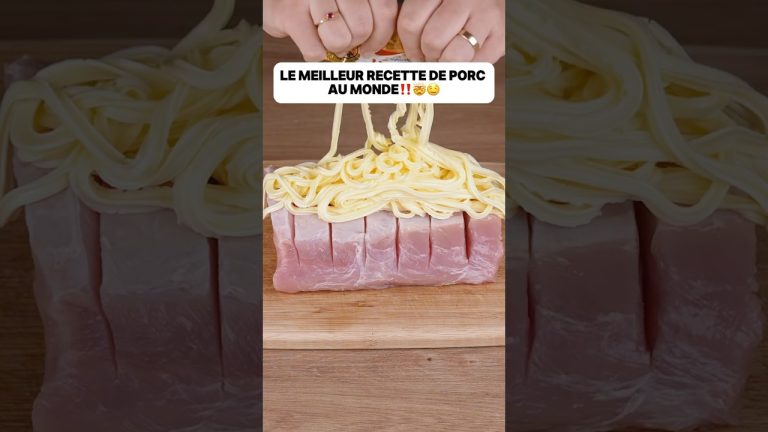 La meilleure recette de porc au monde‼️🤯🤤 #cooking #recette #delicious #pork #découverte #pourtoi