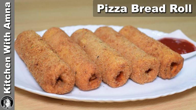 Pizza Bread Roll Recipe – Special Ramadan Recipe – Kitchen With Amna