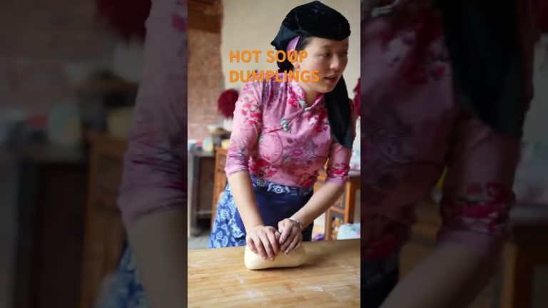 Tasty Village style Hot Soup Dumplings #youtubeshorts #food #viralshorts #dumplings #trending
