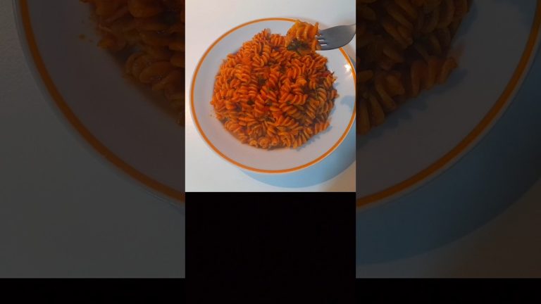 Red Sauce Pasta Recipe 😋|Italian Red Sauce Pasta|#asmr#shorts