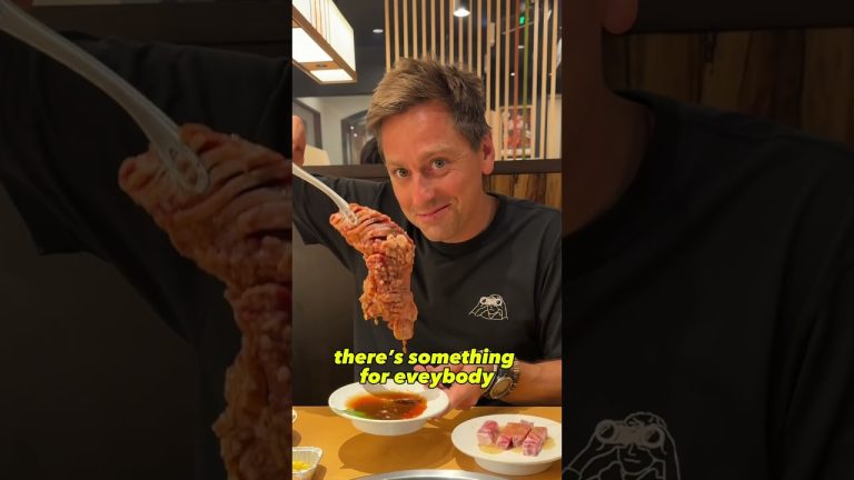 All you can eat Japanese BBQ train