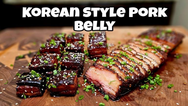 Korean Style Pork Belly – Smokin' Joe's Pit BBQ
