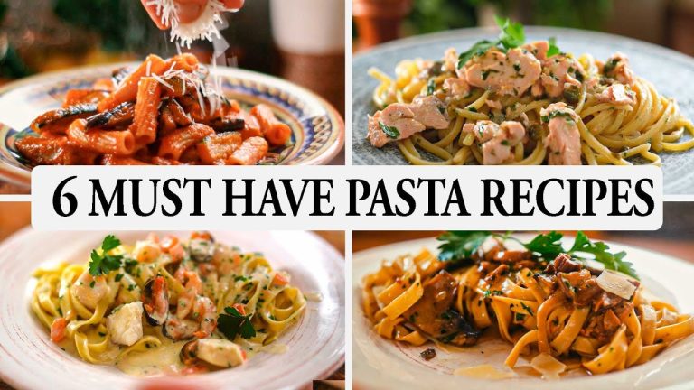 6 Must Have Pasta Recipes to Keep!