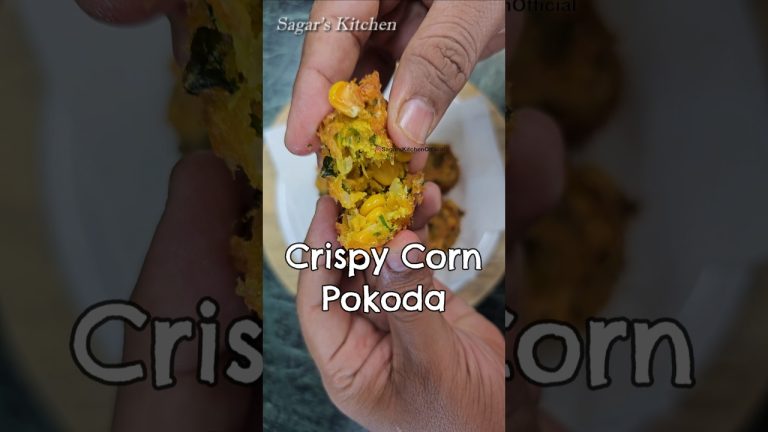 Crispy Makai ke Pakode ki Recipe #Shorts