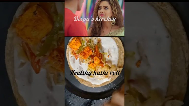 paneer tikka kathi roll#shortsyoutube #viralshort #anupama