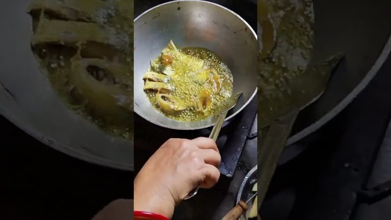 কম তেল দিয়ে মাছ ভেজে দেখিয়ে দিলাম #fish #cooking #fishfry #recipe #ilishfishrecipe