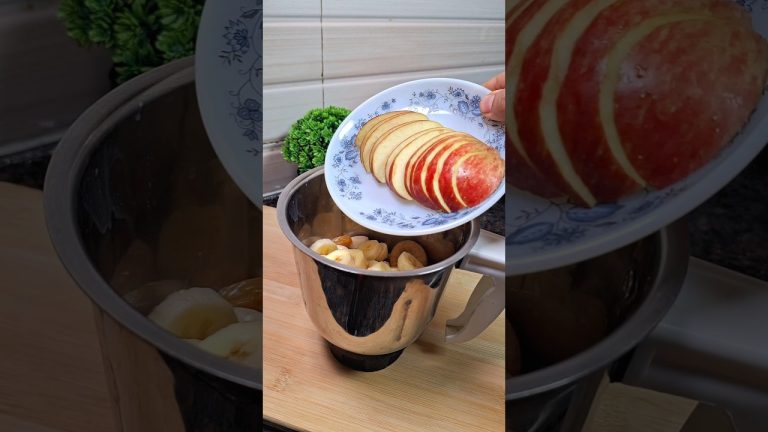 No Sugar Smoothie Recipe | Healthy Mix Fruit Smoothie  #shorts #viral #trending #healthy #smoothie