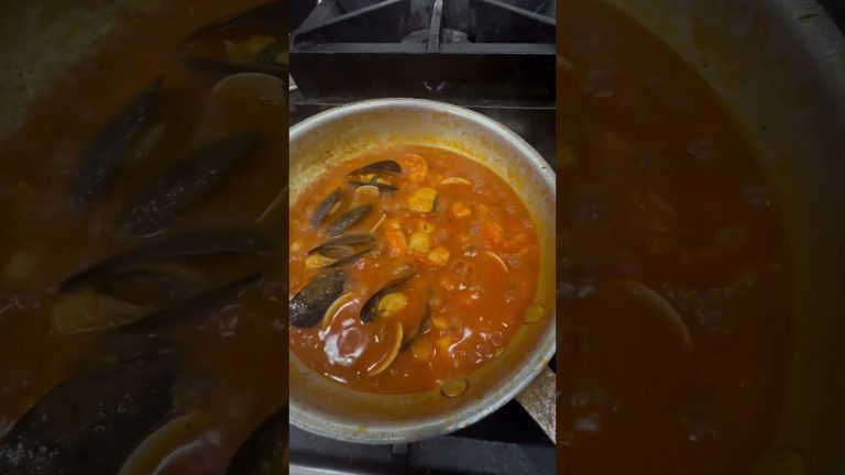 Seafood Pasta 😝👌‼️ #shorts