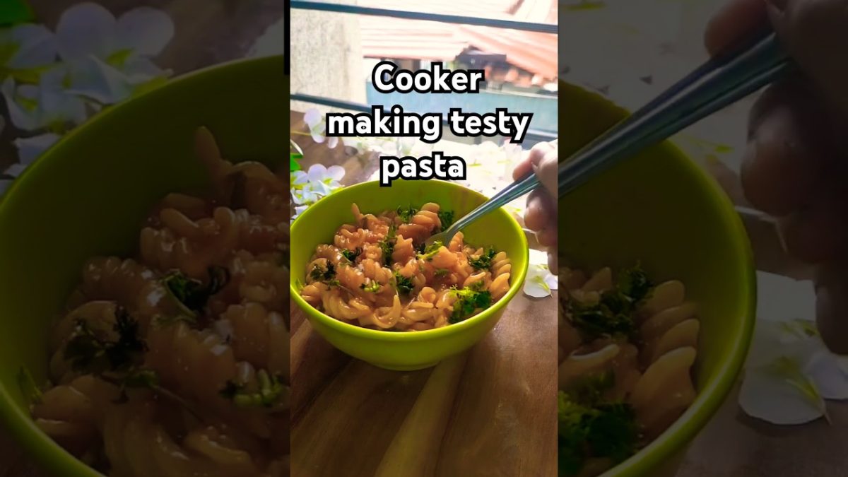 Trending Cooker pasta recipe 😋 #recipe #trending # pasta #viralvideo #ytshorts ‎@khadyasanskruti_1 