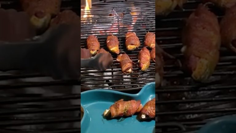 Fillet Mignon Jalapeno Poppers #beef #steak #youtubeshorts