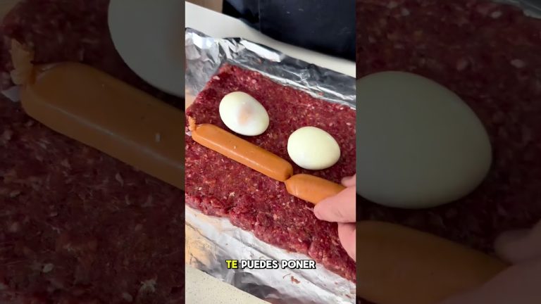 ¿Cómo hacer Carne en rollo?