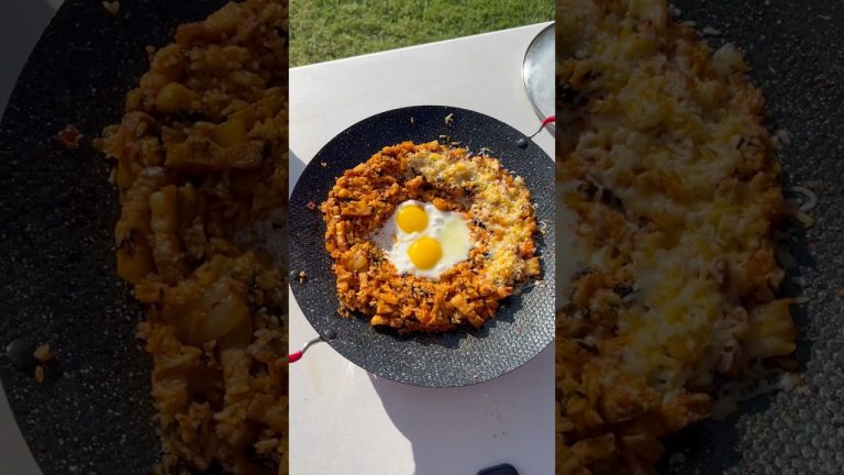 Pork Belly Kimchi Fried Rice ❤️#kimchirecipe #koreancook #easyasianrecipe