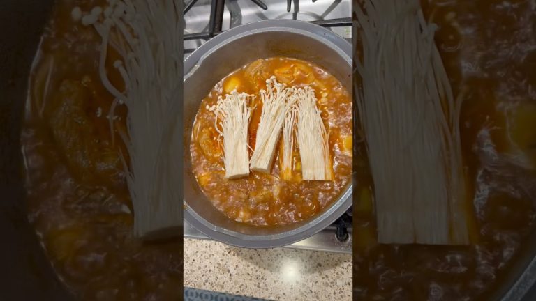 Beef Brisket Tofu Stew❤️ 차돌박이 순두부 찌개 #soulfood #koreanfood