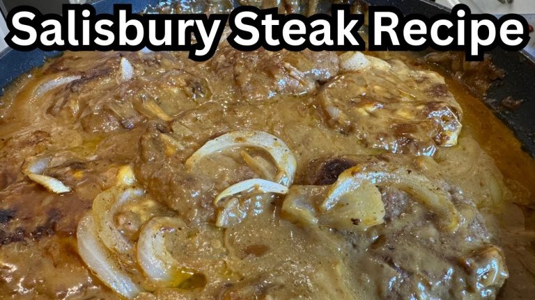 Homemade Salisbury Steak Recipe