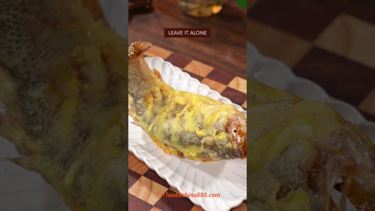 EASY SWEET & SOUR FISH RECIPE #recipe #cooking #chinesefood #fishrecipe #sweetsour