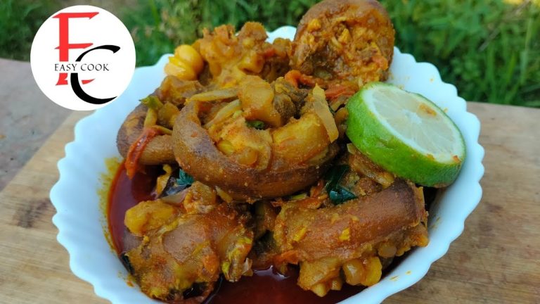 COOKING A TASTY PORK LEG CURRY🤤| AMAZING✅ PORK LEG CURRY RECIPE