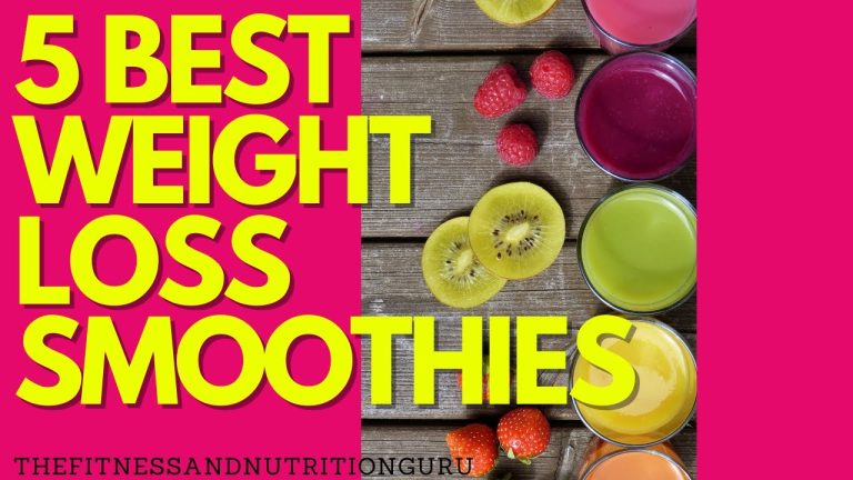 5 Easy Smoothie Recipes for Weight Loss
