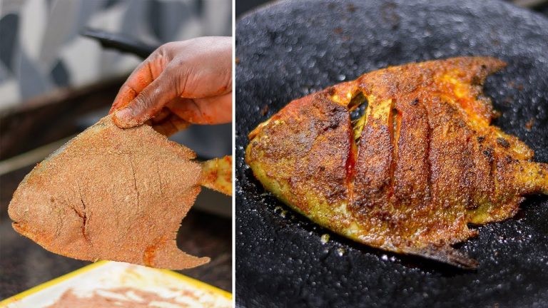 पापलेट फिश फ्राय | Paplet Fish Fry Recipe | Pomfret Fry Recipe | Latika Nimbalkar