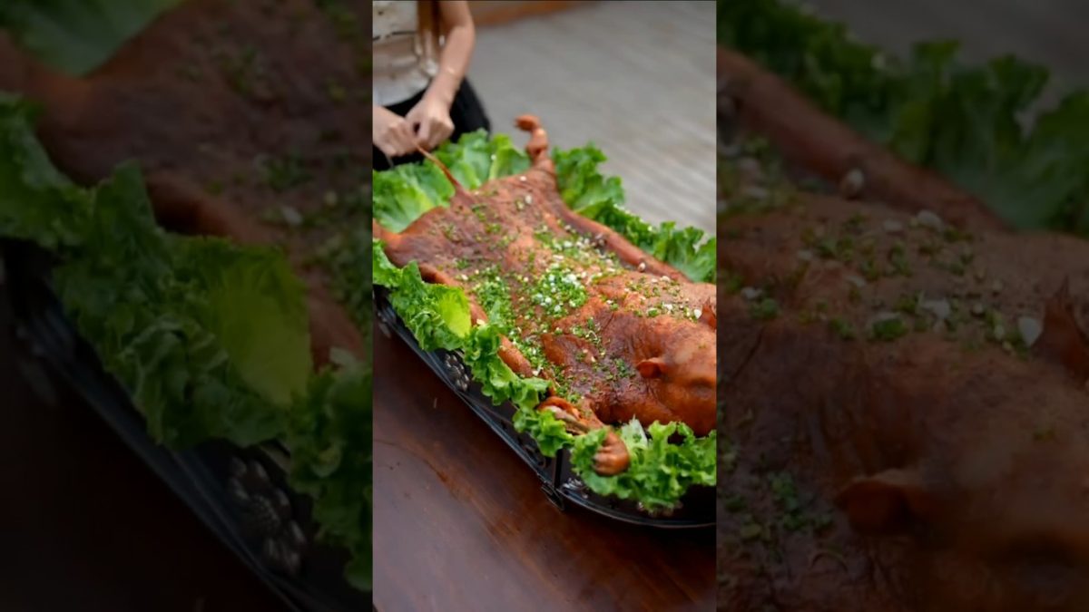 pig recipe cooking video#youtubeshorts #trendingshorts #viralvideo