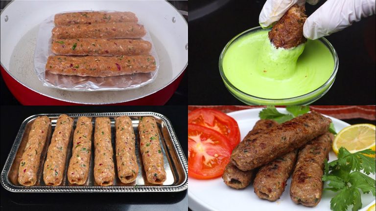 Steam & Store Seekh Kebab | Soft Beef Seekh Kabab Restaurant Style Recipe By Cooking With Passion