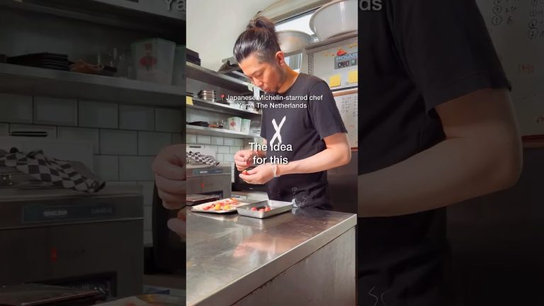 I never told anyone about the story behind my Michelin Star beef tataki #japanesefood #chef #yama