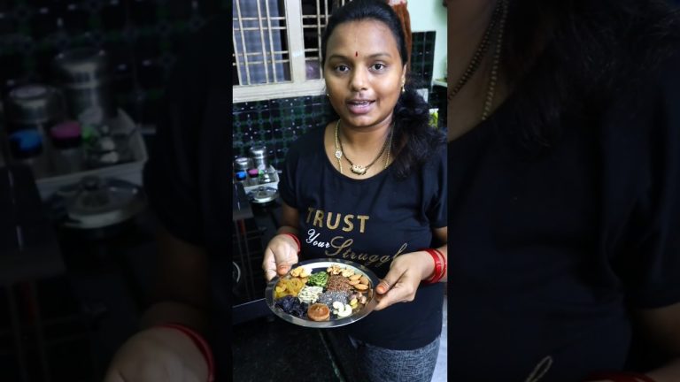 1 lakh+ views in Insta Healthy smoothie for weightloss&hairfall control|#shorts|#weightlosssmoothie