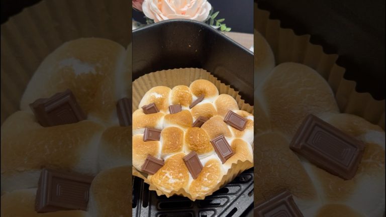 Airfryer s’mores dip! #easyrecipe #airfryer #smores