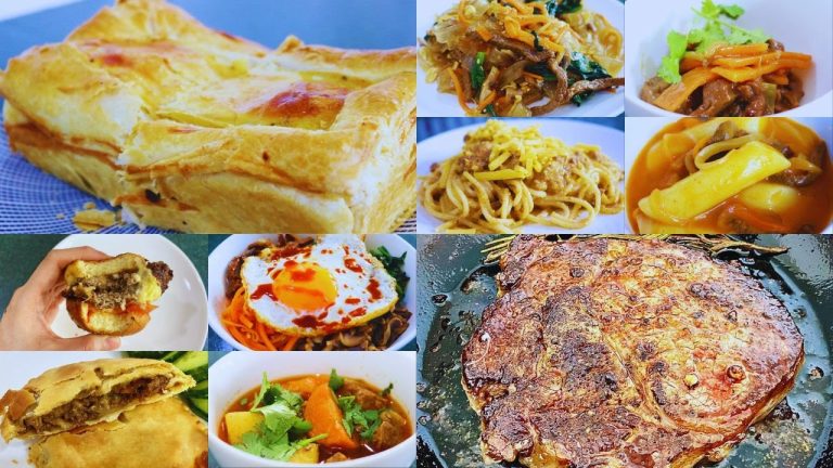 10 Easy Beef Recipes to make at home for dinner – Beef Stew, Perfect Steak, Burger, Pie and more